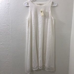 Max Studio lace tank shift dress